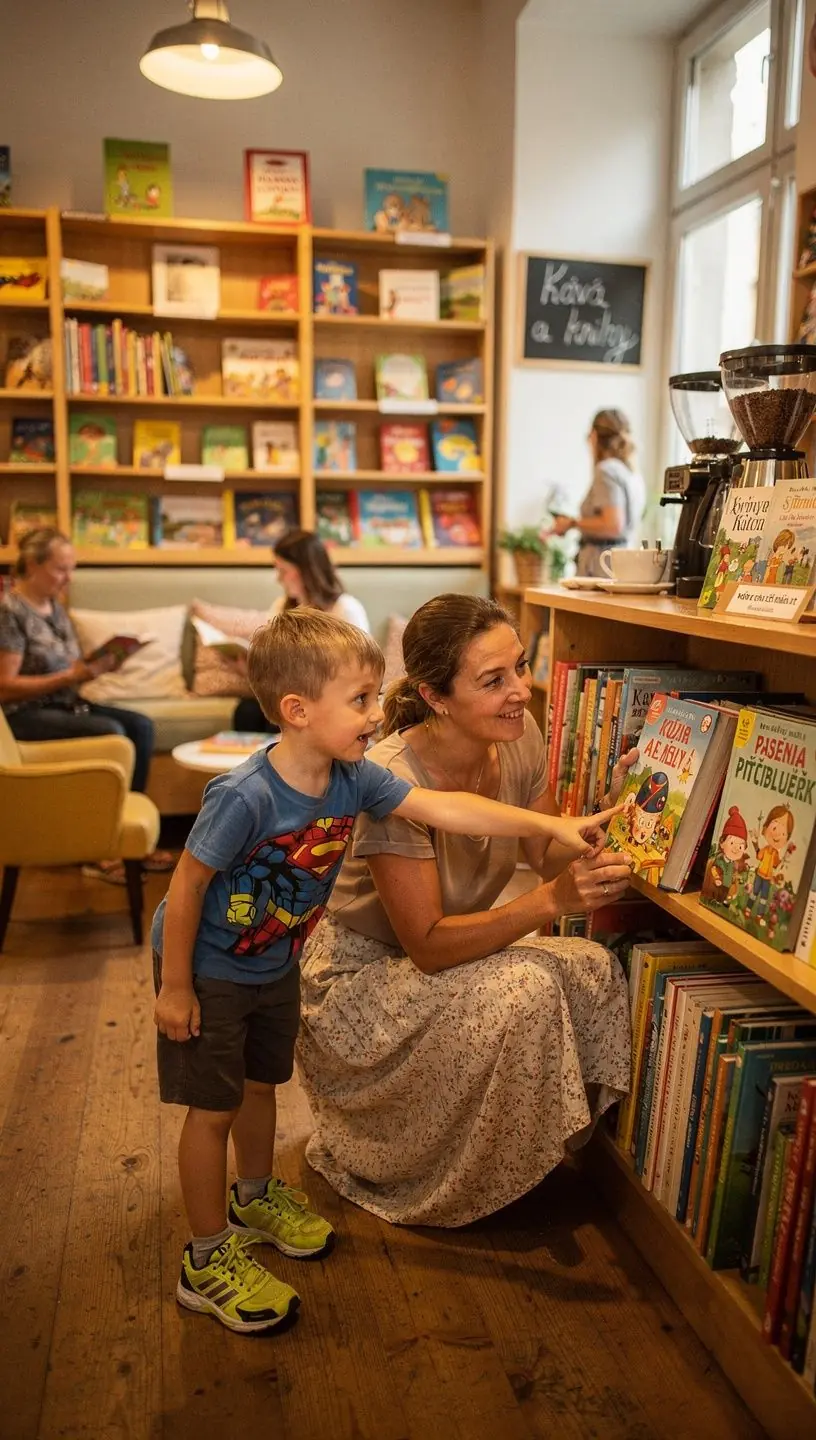 DД›ti malujГ­ na velkГЅ papГ­r na podlaze obГЅvacГ­ho pokoje.