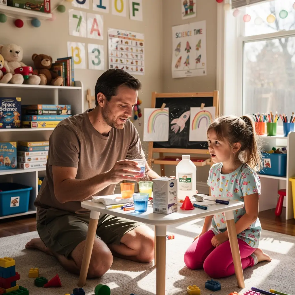 Rodina se spoleДЌnД› hraje na zahradД› v sluneДЌnГЅ den.